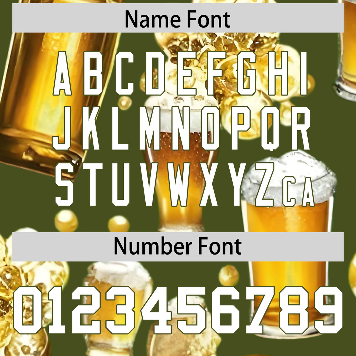 Custom Olive Personalized Team Shirts for Parties &amp; Training | KXKSHOP