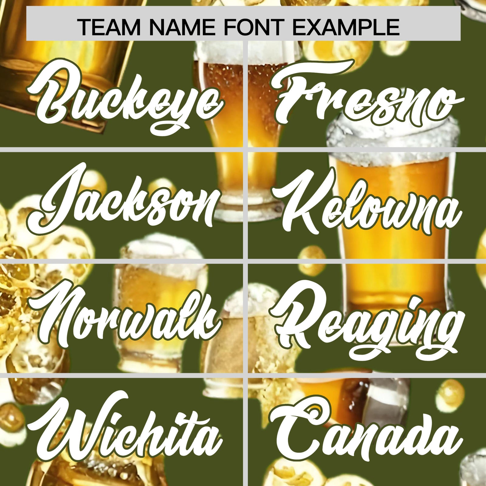 Custom Olive Personalized Team Shirts for Parties & Training | KXKSHOP