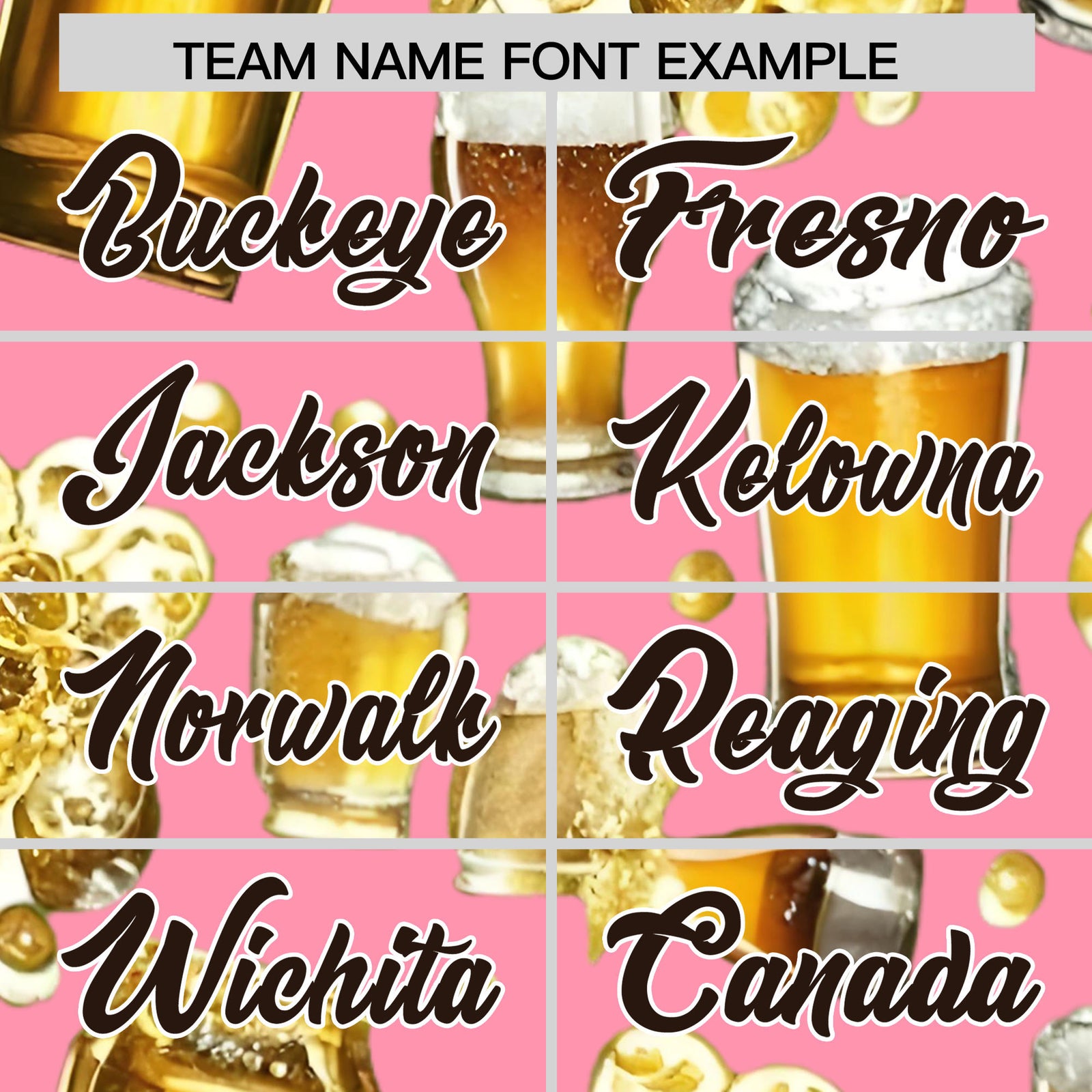 Custom Light Pink Personalized Team Shirts for Parties & Training | KXKSHOP