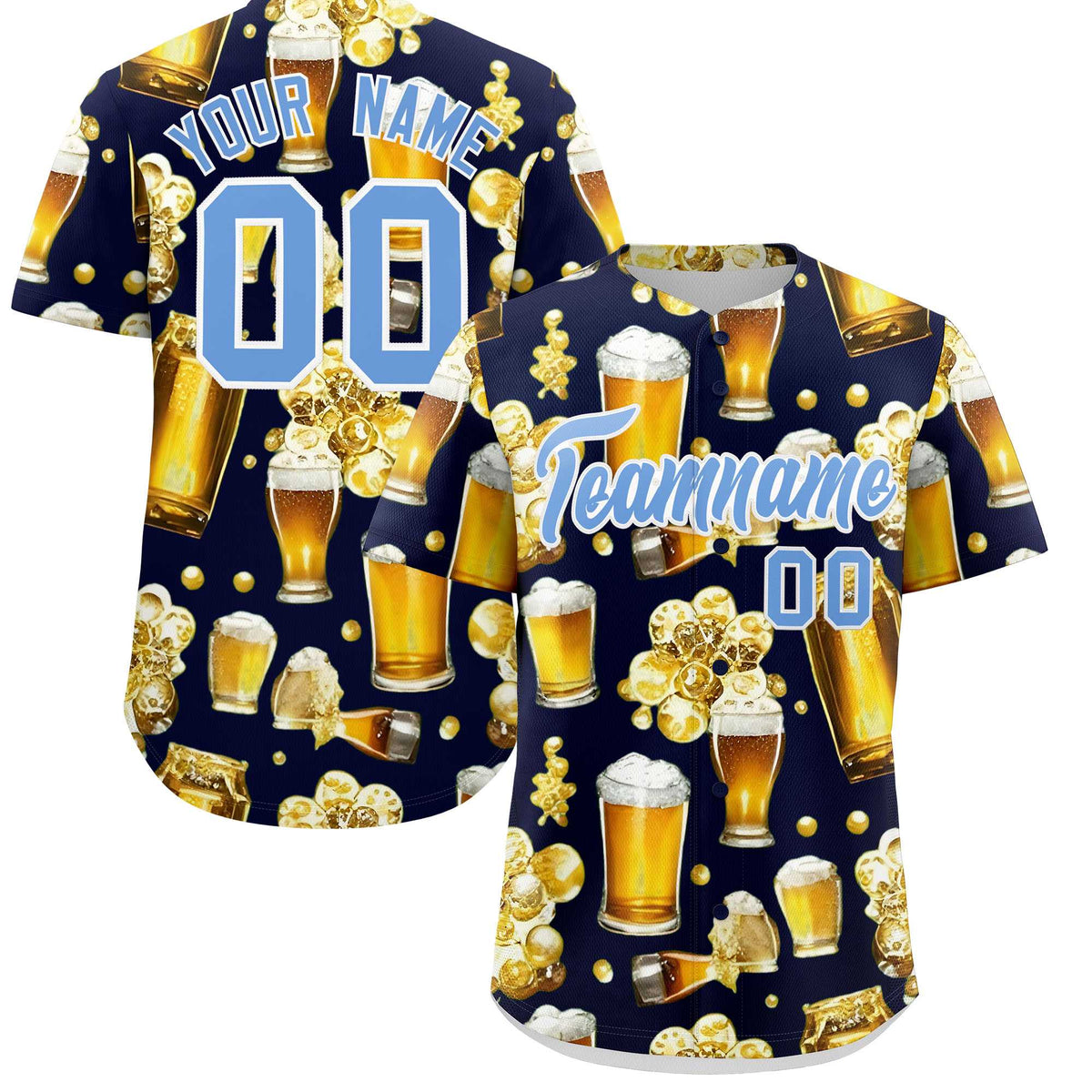 Custom Navy Personalized Team Shirts for Parties &amp; Training | KXKSHOP