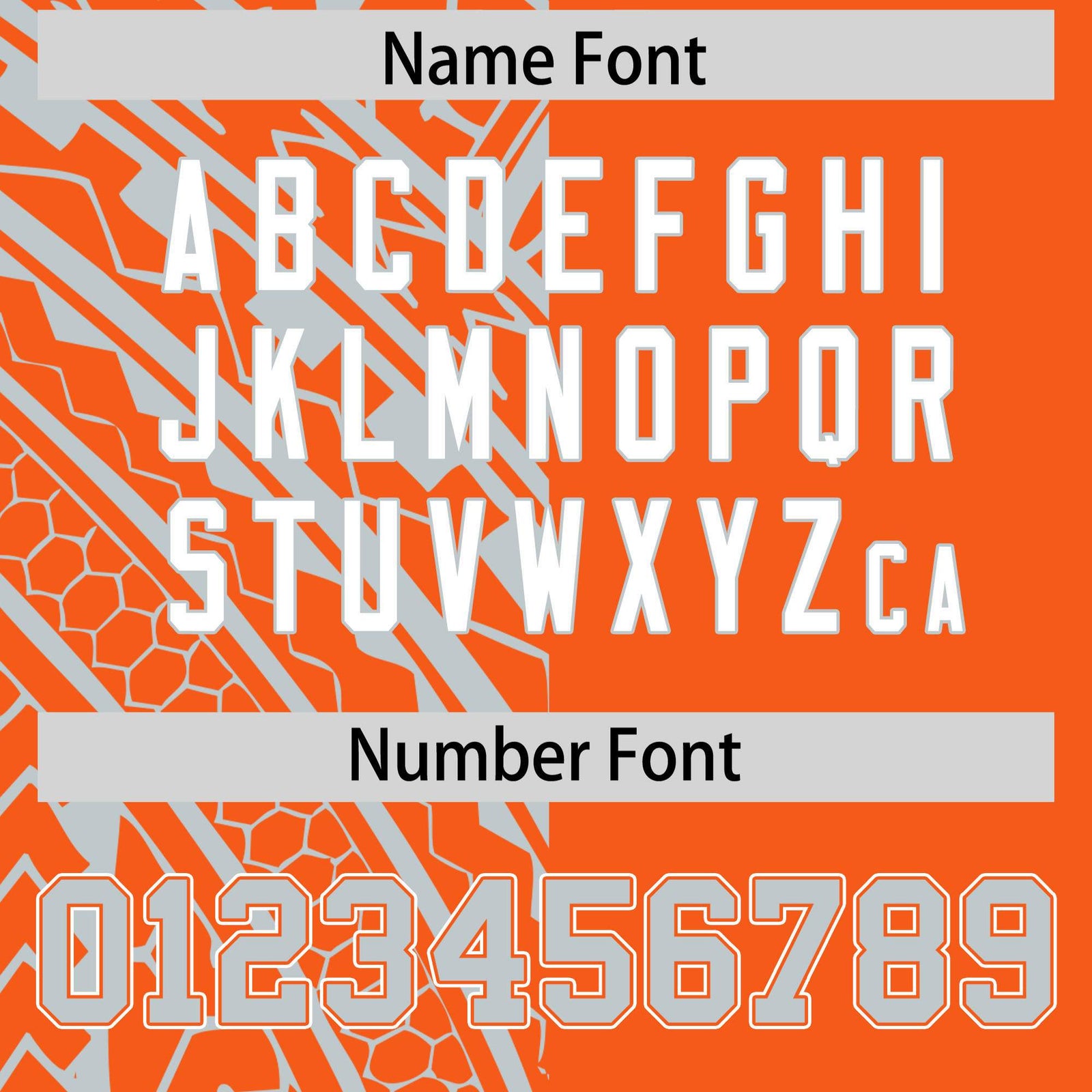 Custom Orange Silver Split Fashion Tribal Pattern Authentic Baseball Jersey