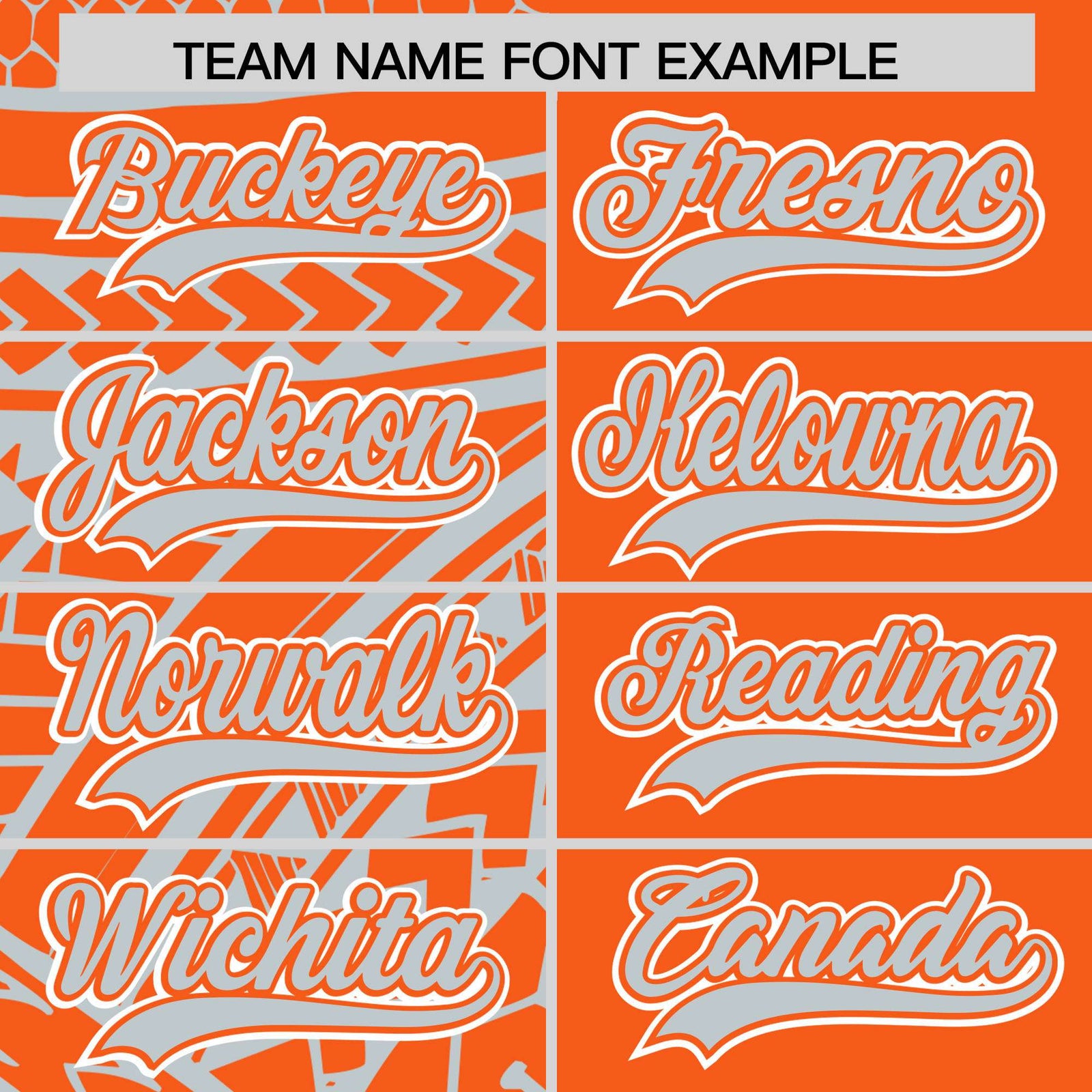 Custom Orange Silver Split Fashion Tribal Pattern Authentic Baseball Jersey