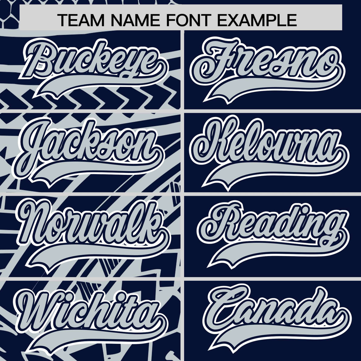 Custom Navy Silver Split Fashion Tribal Pattern Authentic Baseball Jersey