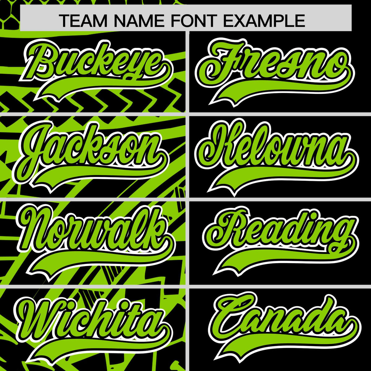 Custom Black Neon Green Split Fashion Tribal Pattern Authentic Baseball Jersey