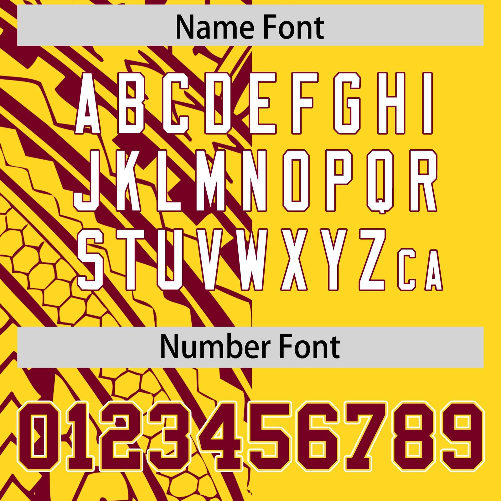 Custom Gold Crimson Split Fashion Tribal Pattern Authentic Baseball Jersey