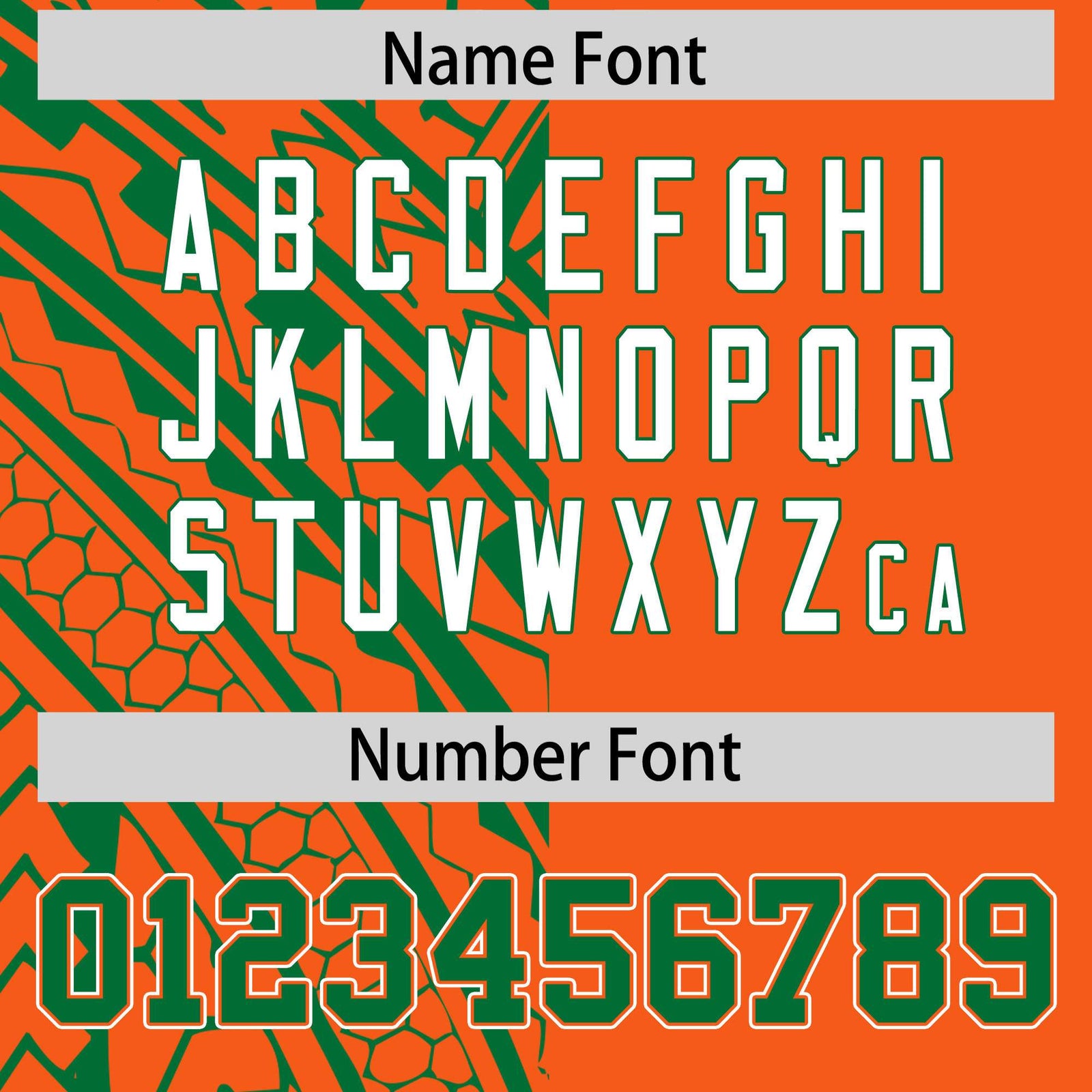 Custom Orange Kelly Green Split Fashion Tribal Pattern Authentic Baseball Jersey