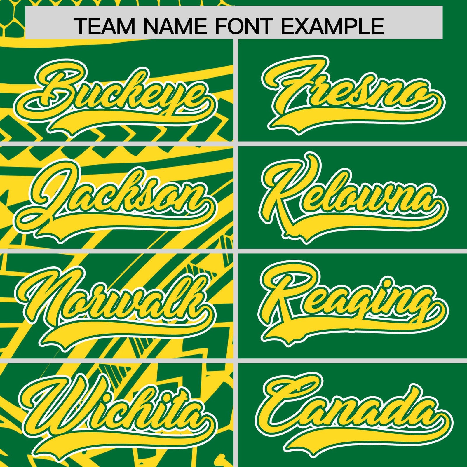 Custom Kelly Green Gold Split Fashion Tribal Pattern Authentic Baseball Jersey