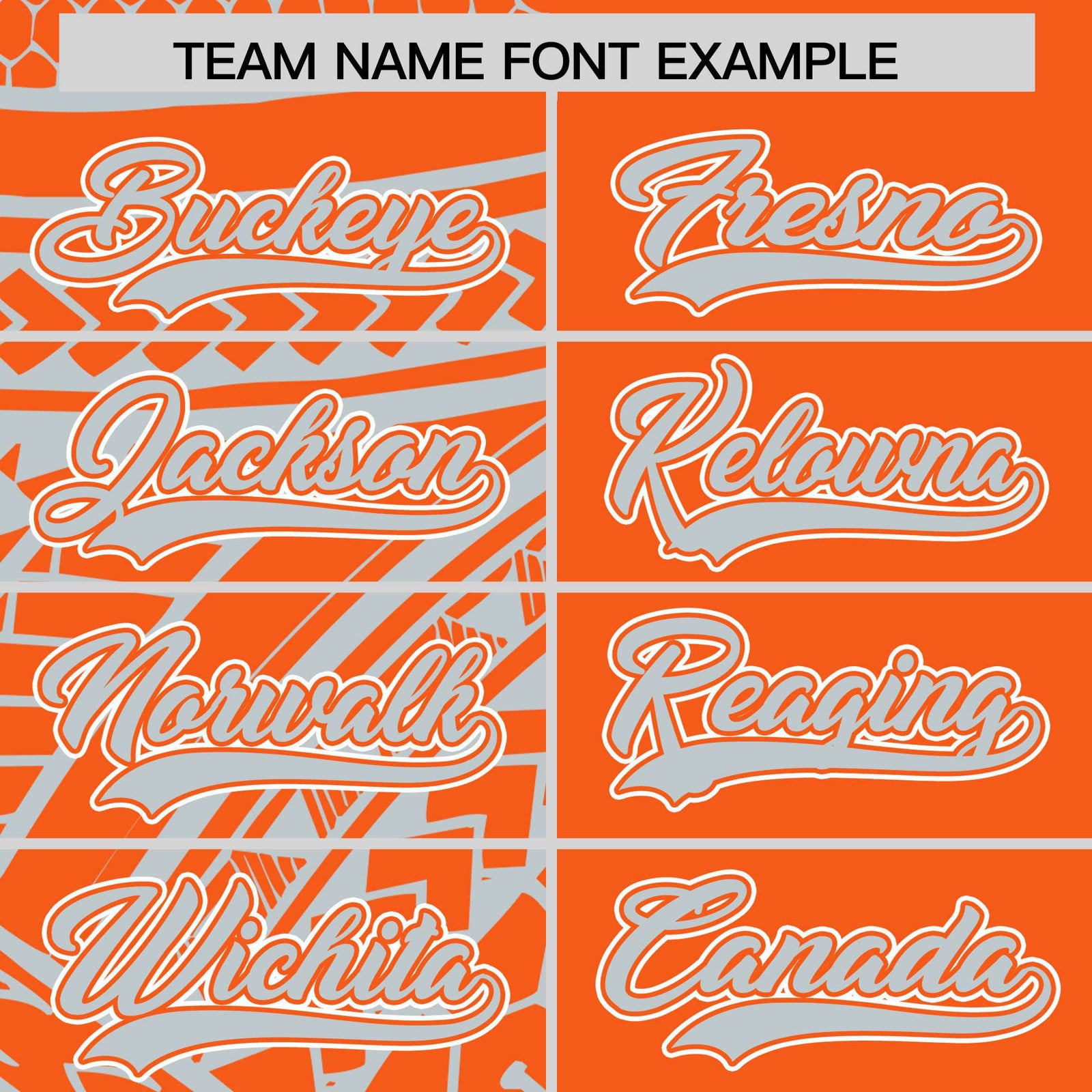 Custom Orange Silver Split Fashion Tribal Pattern Authentic Baseball Jersey