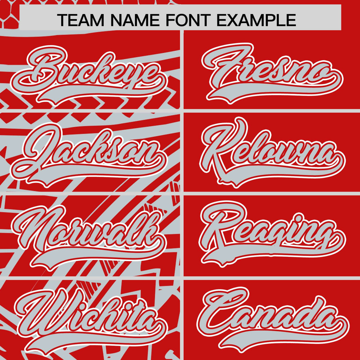 Custom Red Silver Split Fashion Tribal Pattern Authentic Baseball Jersey