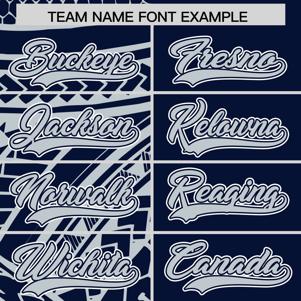 Custom Navy Silver Split Fashion Tribal Pattern Authentic Baseball Jersey