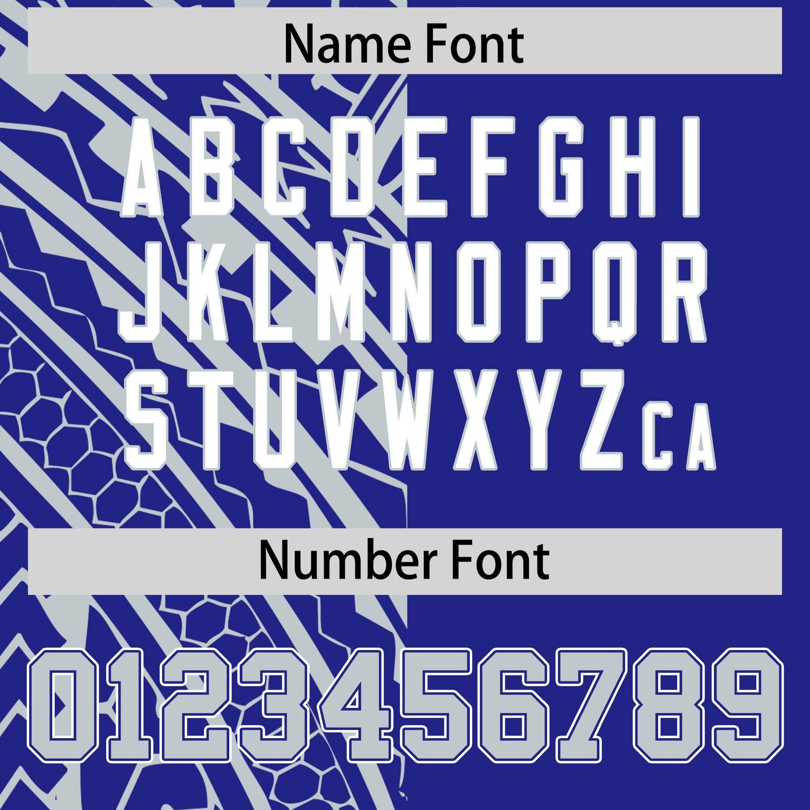 Custom Royal Silver Split Fashion Tribal Pattern Authentic Baseball Jersey
