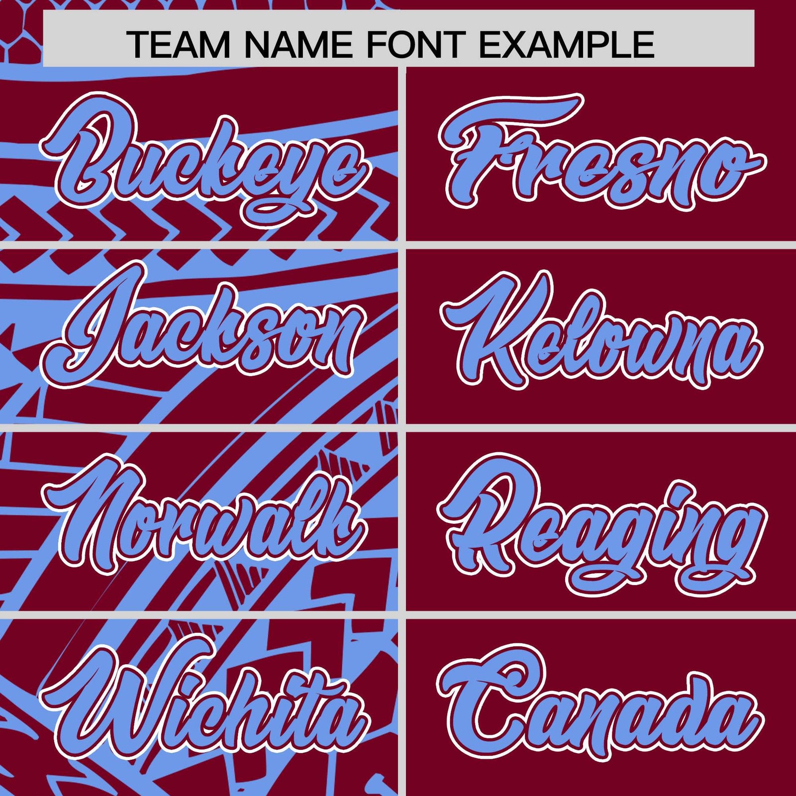 Custom Crimson Light Blue Split Fashion Tribal Pattern Authentic Baseball Jersey