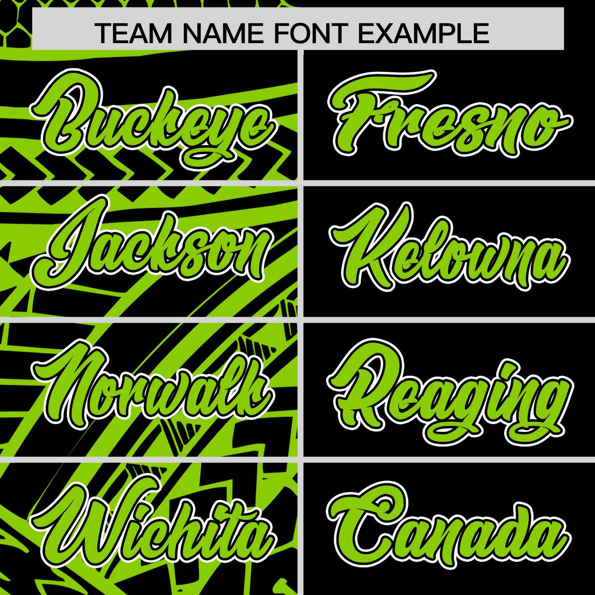 Custom Black Neon Green Split Fashion Tribal Pattern Authentic Baseball Jersey