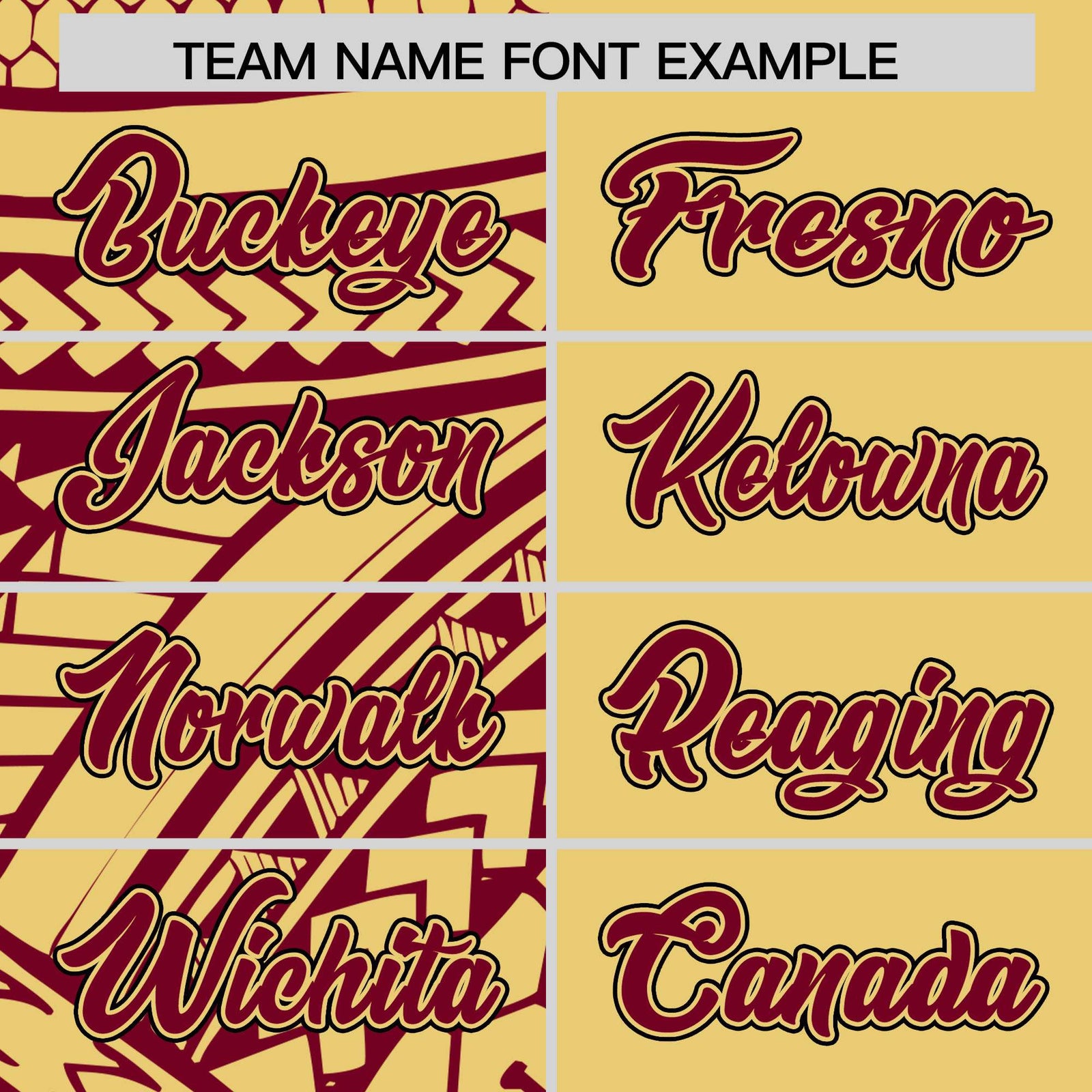 Custom Khaki Crimson Split Fashion Tribal Pattern Authentic Baseball Jersey