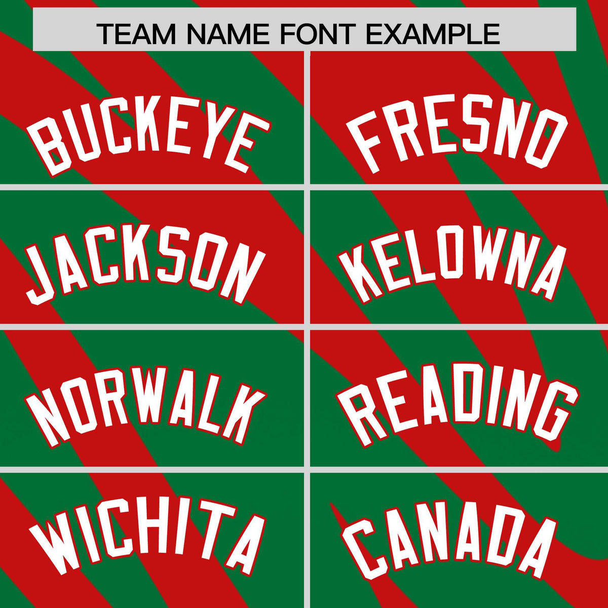 Custom Kelly Green Red Tiger Stripe Gradient Animal Print Personalized Team Shirt Baseball Jersey