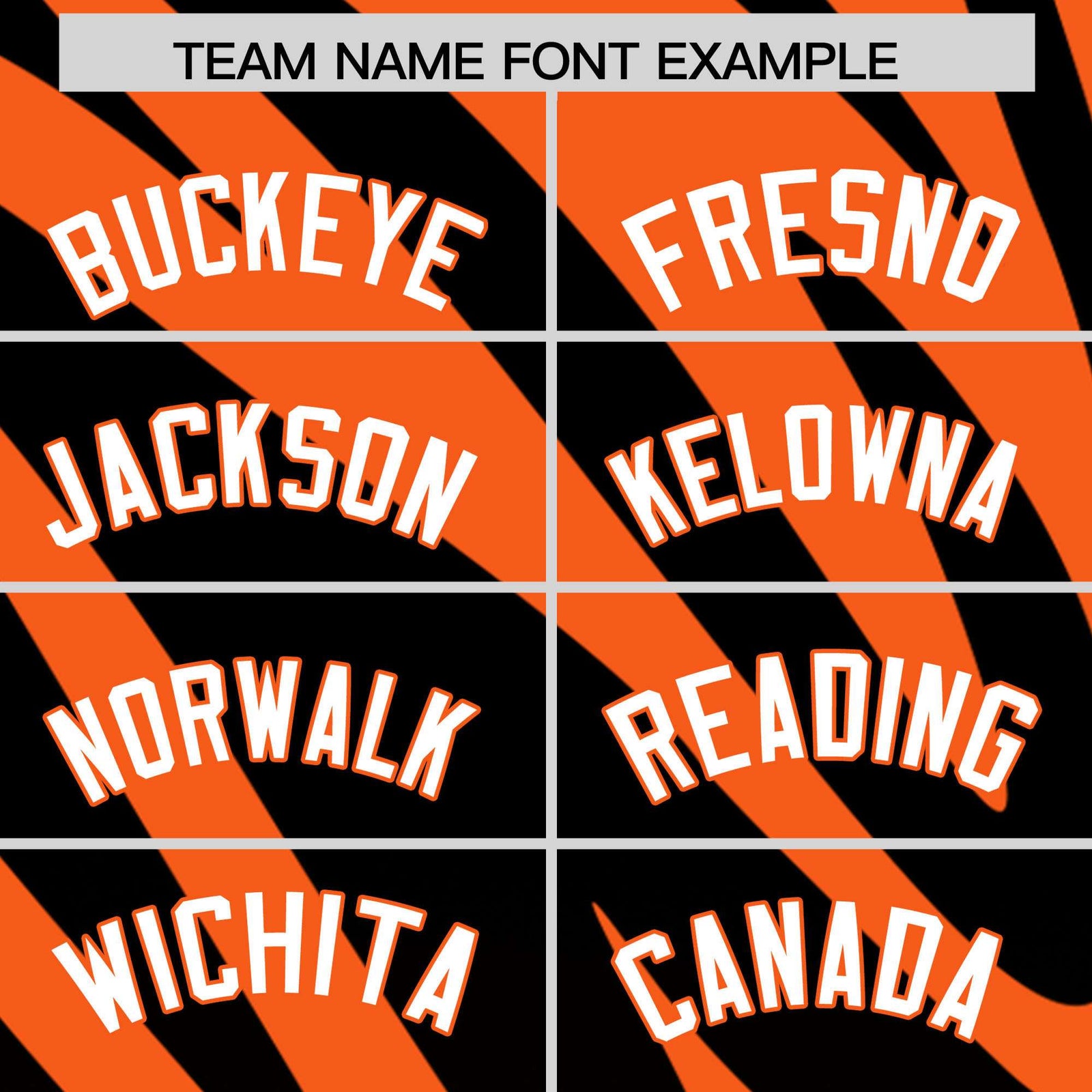 Custom Black Orange Tiger Stripe Gradient Animal Print Personalized Team Shirt Baseball Jersey