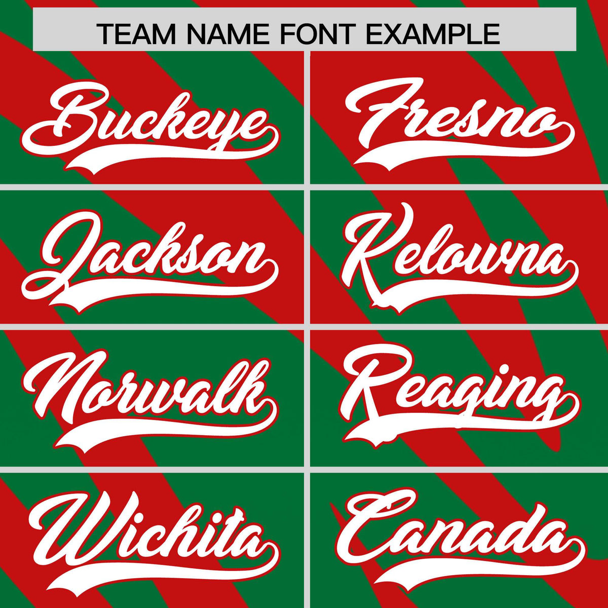 Custom Kelly Green Red Tiger Stripe Gradient Animal Print Personalized Team Shirt Baseball Jersey