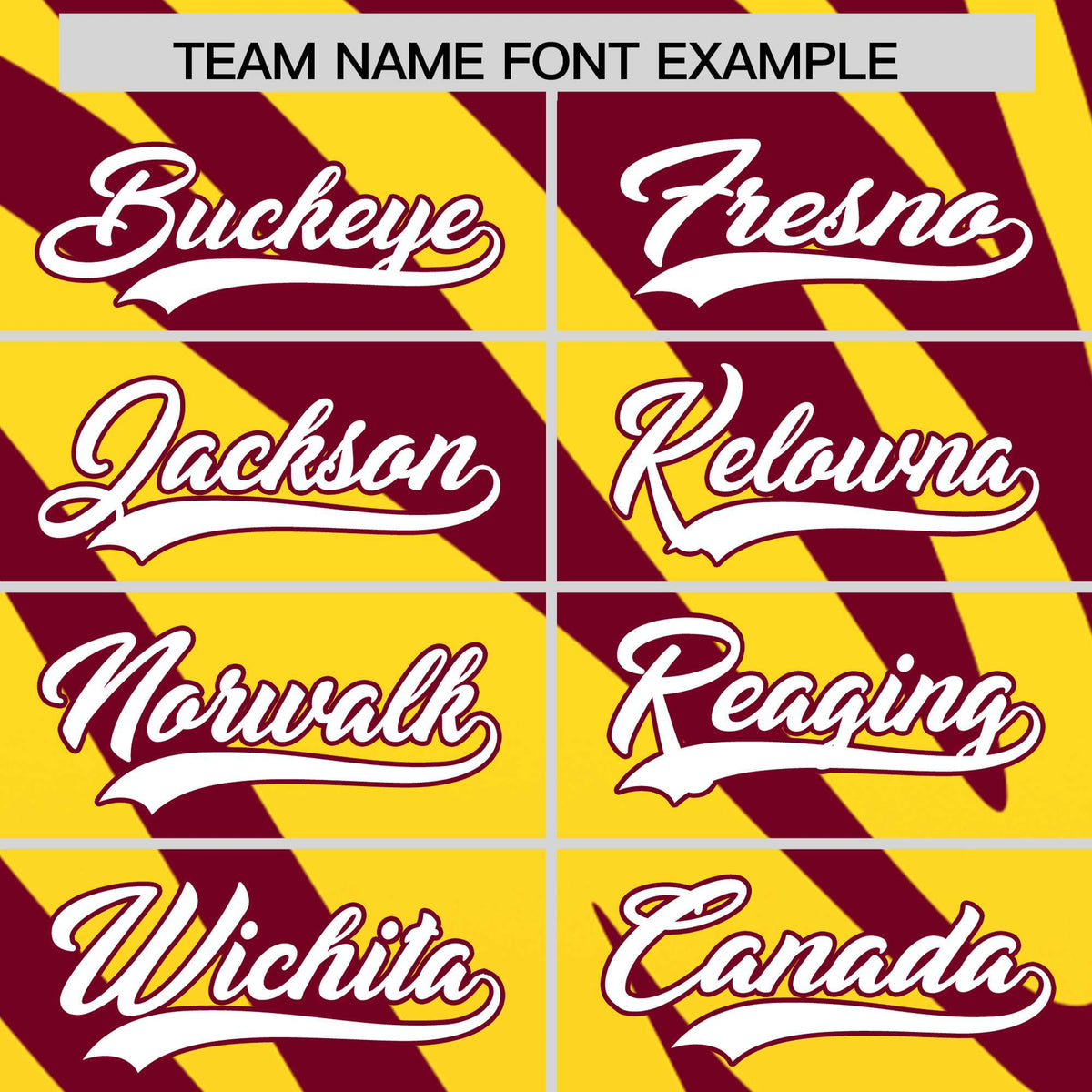 Custom Crimson Gold Tiger Stripe Gradient Animal Print Personalized Team Shirt Baseball Jersey