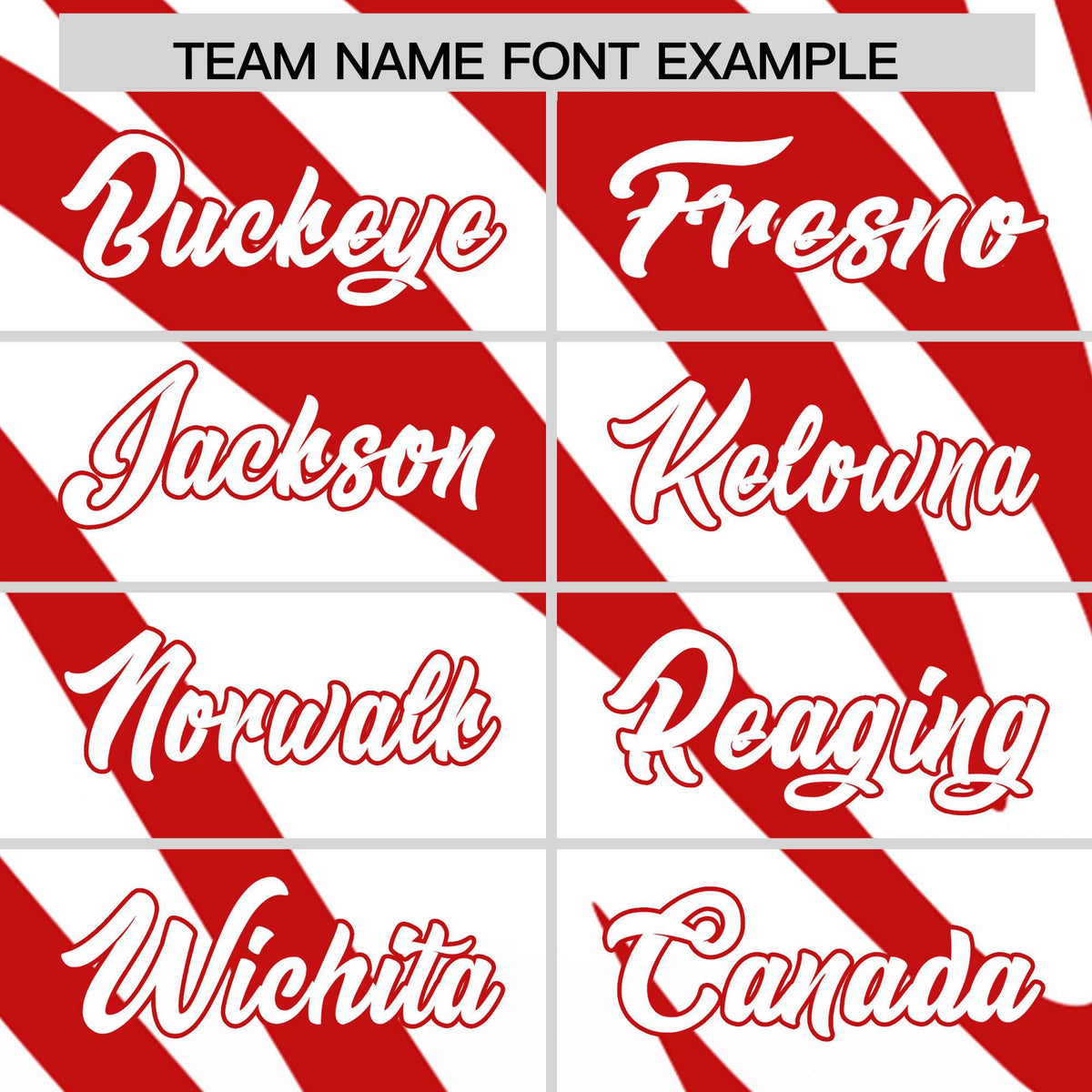 Custom Red White Tiger Stripe Gradient Animal Print Personalized Team Shirt Baseball Jersey