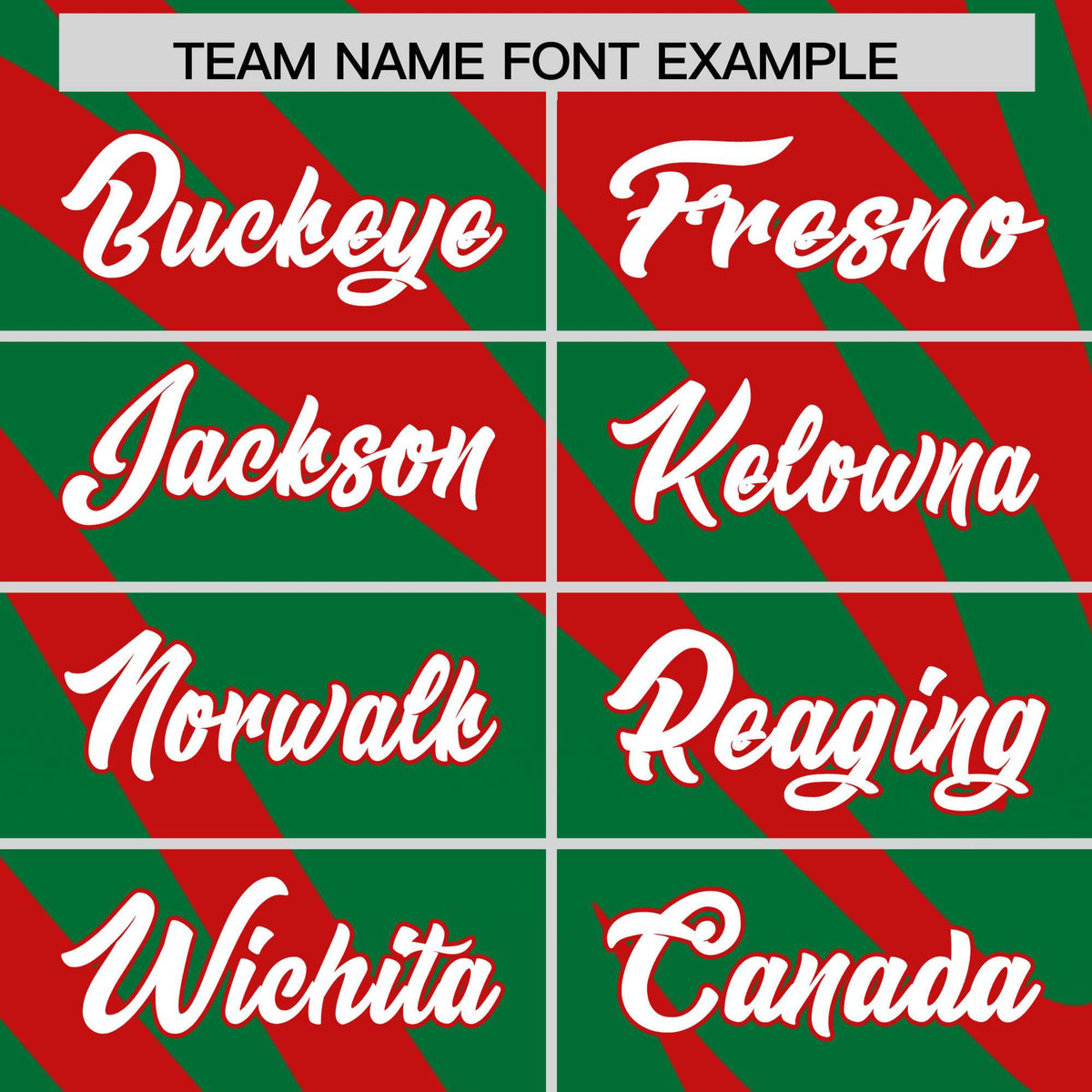 Custom Kelly Green Red Tiger Stripe Gradient Animal Print Personalized Team Shirt Baseball Jersey
