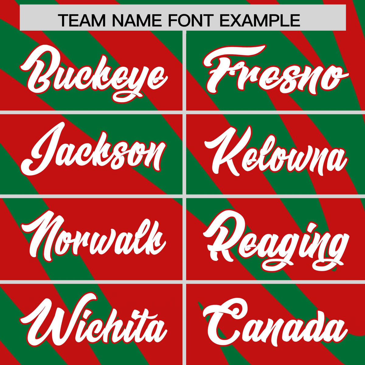 Custom Kelly Green Red Tiger Stripe Gradient Animal Print Personalized Team Shirt Baseball Jersey