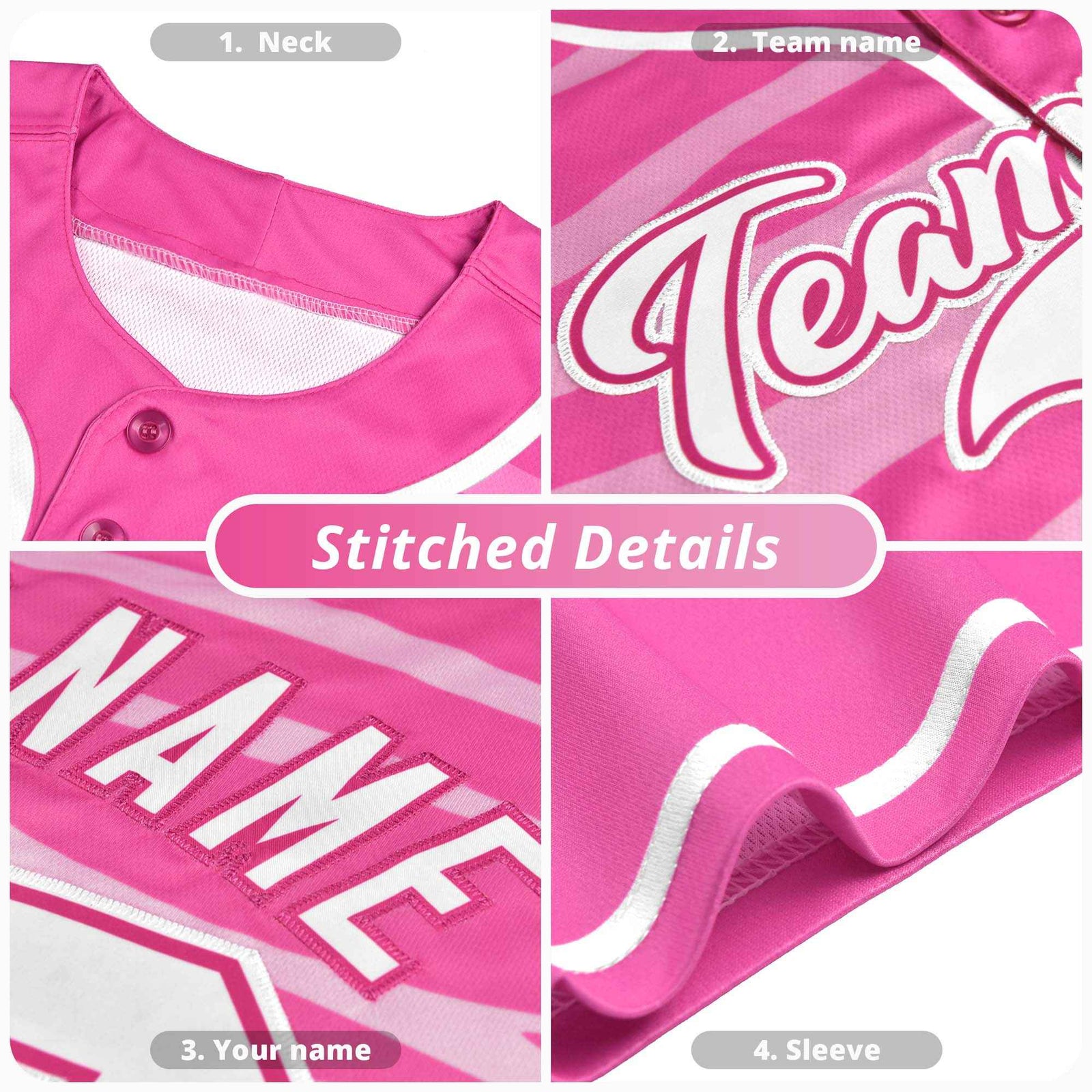 Custom Black Orange Tiger Stripe Gradient Animal Print Personalized Team Shirt Baseball Jersey