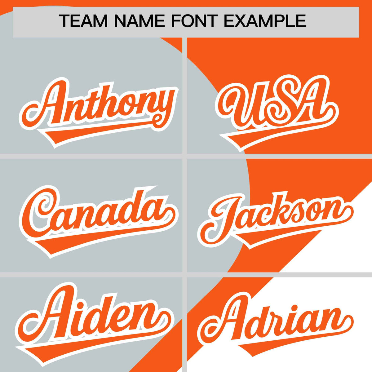 Custom Orange Silver-White Color Block Personalized Half Heart Pattern Authentic Baseball Jersey