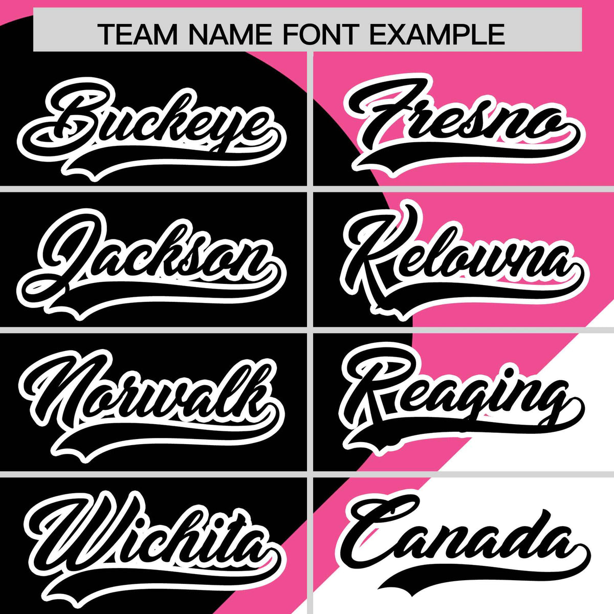 Custom Pink Black-White Color Block Personalized Half Heart Pattern Authentic Baseball Jersey