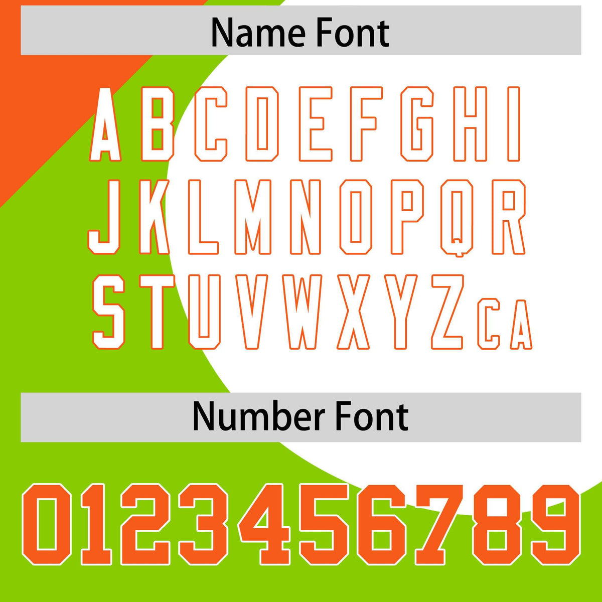 Custom Neon Green Orange-White Color Block Personalized Half Heart Pattern Authentic Baseball Jersey