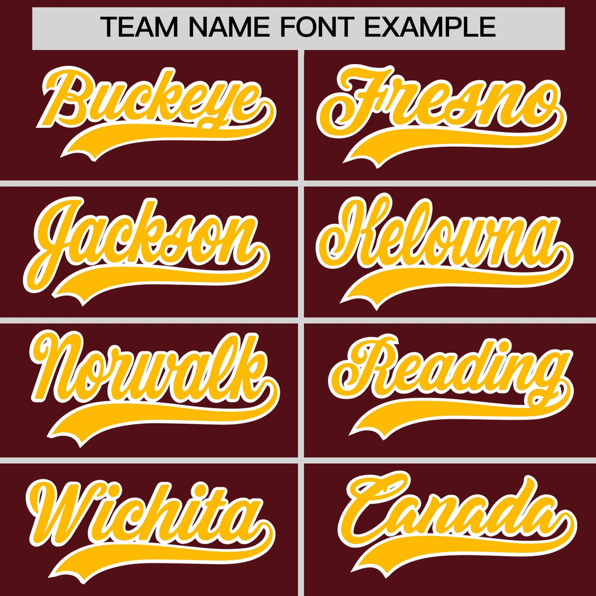 Custom Burgundy Yellow Side Camo Style Personalization Baseball Jersey| KXKSHOP