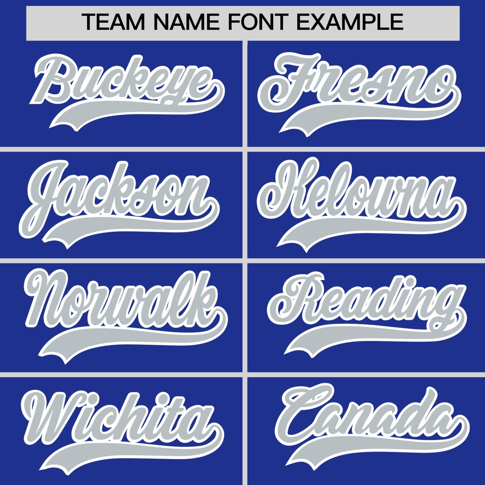 Custom Royal Blue Silver Side Camo Style Personalization Baseball Jersey| KXKSHOP