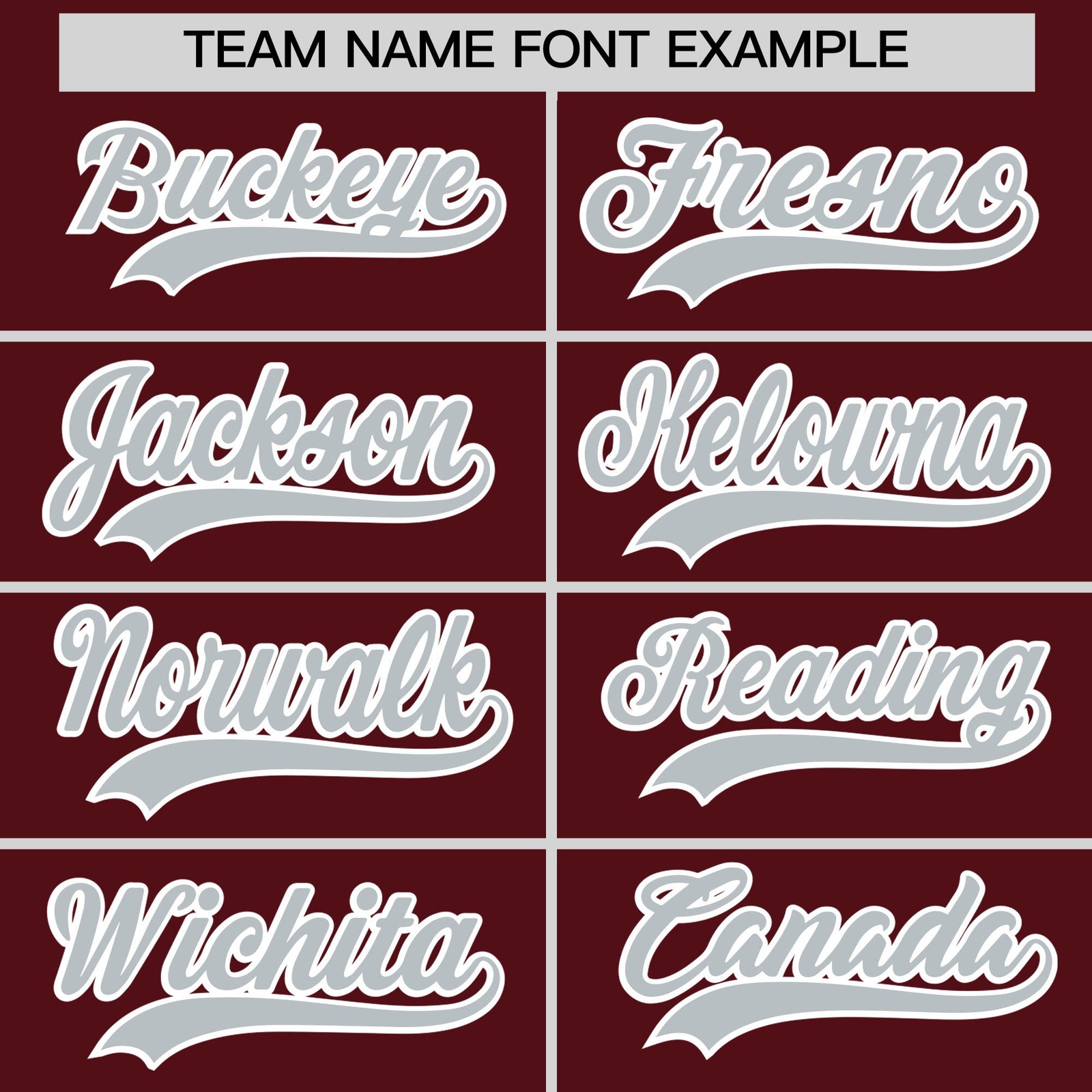 Custom Burgundy Silver Side Camo Style Personalization Baseball Jersey| KXKSHOP