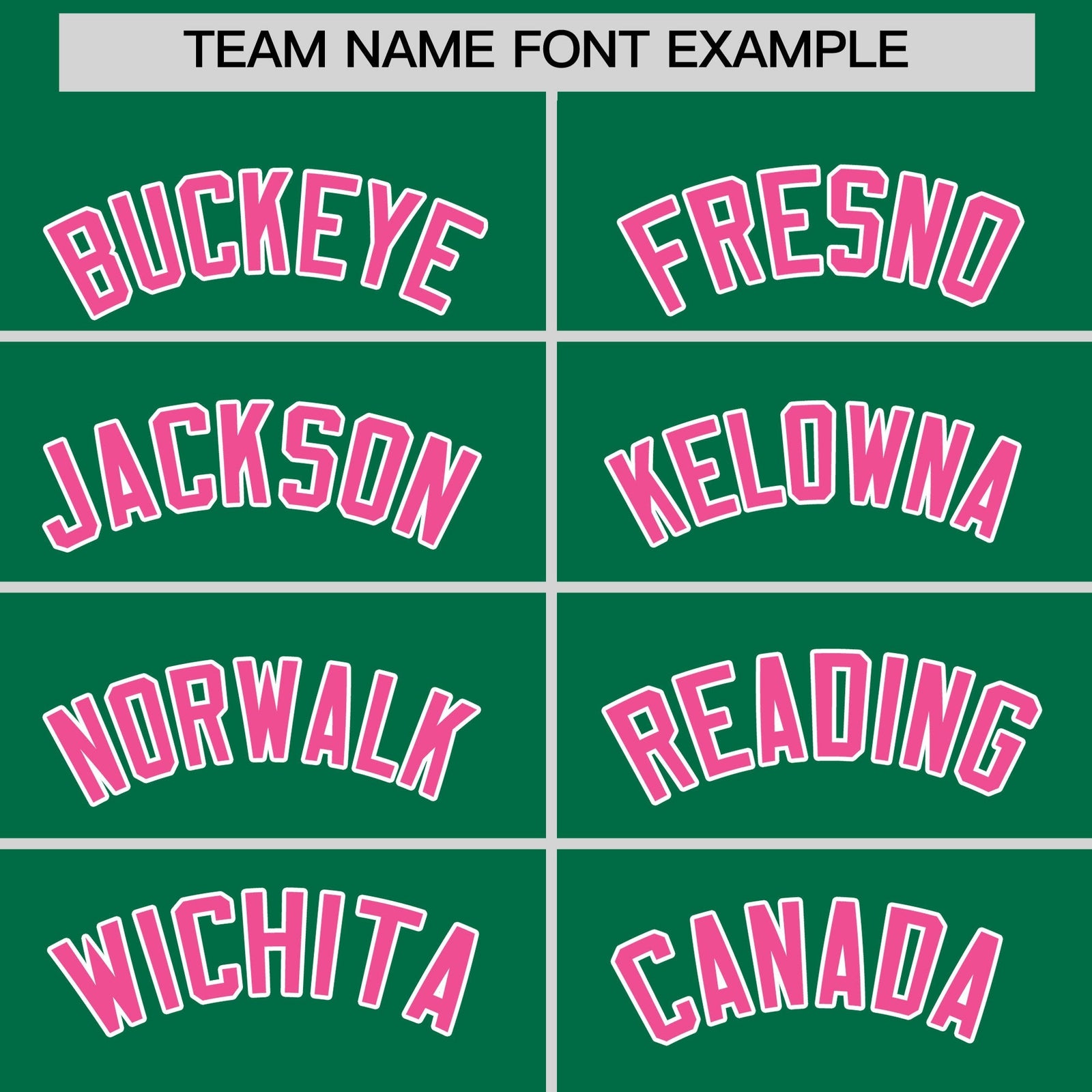 Custom Kelly Green Pink Side Camo Style Personalization Baseball Jersey| KXKSHOP