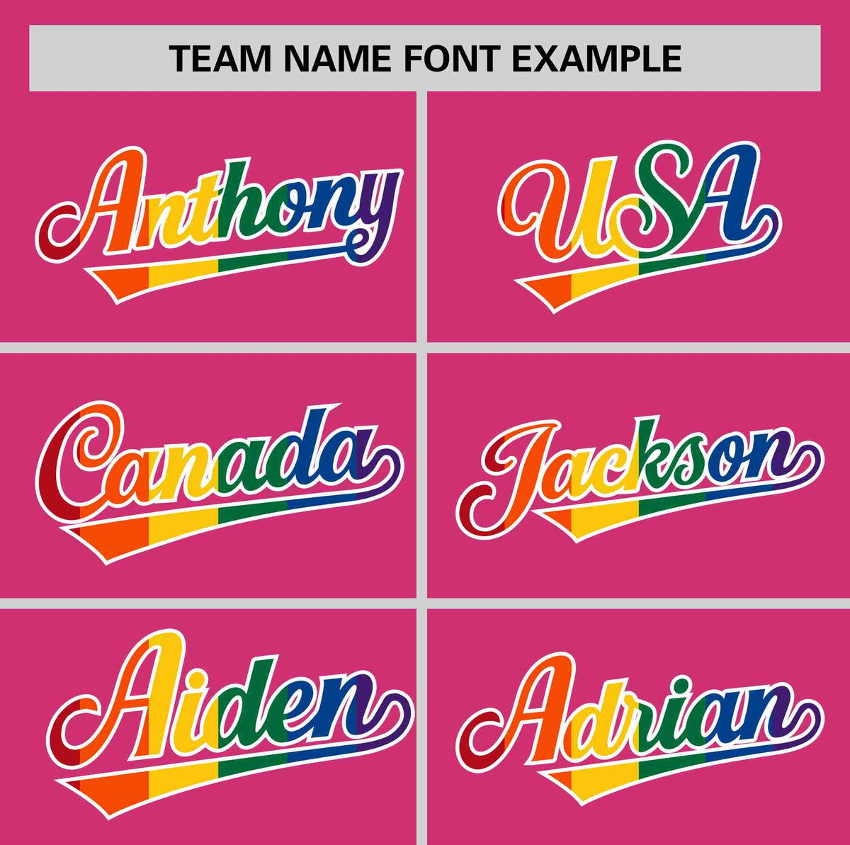 Custom Rose Red LGBT Rainbow For Pride Month Classic Style Authentic Baseball Jersey