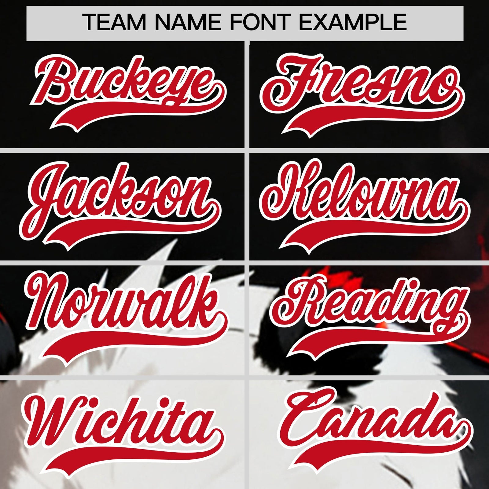 Custom Black White Red Panda Animal Series Personalization Graffiti Pattern Baseball Jersey| KXKSHOP