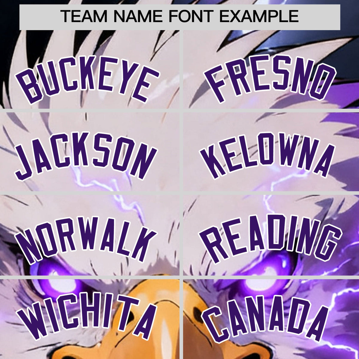 Custom Purple White Eagle Animal Series Personalization Graffiti Pattern Baseball Jersey| KXKSHOP