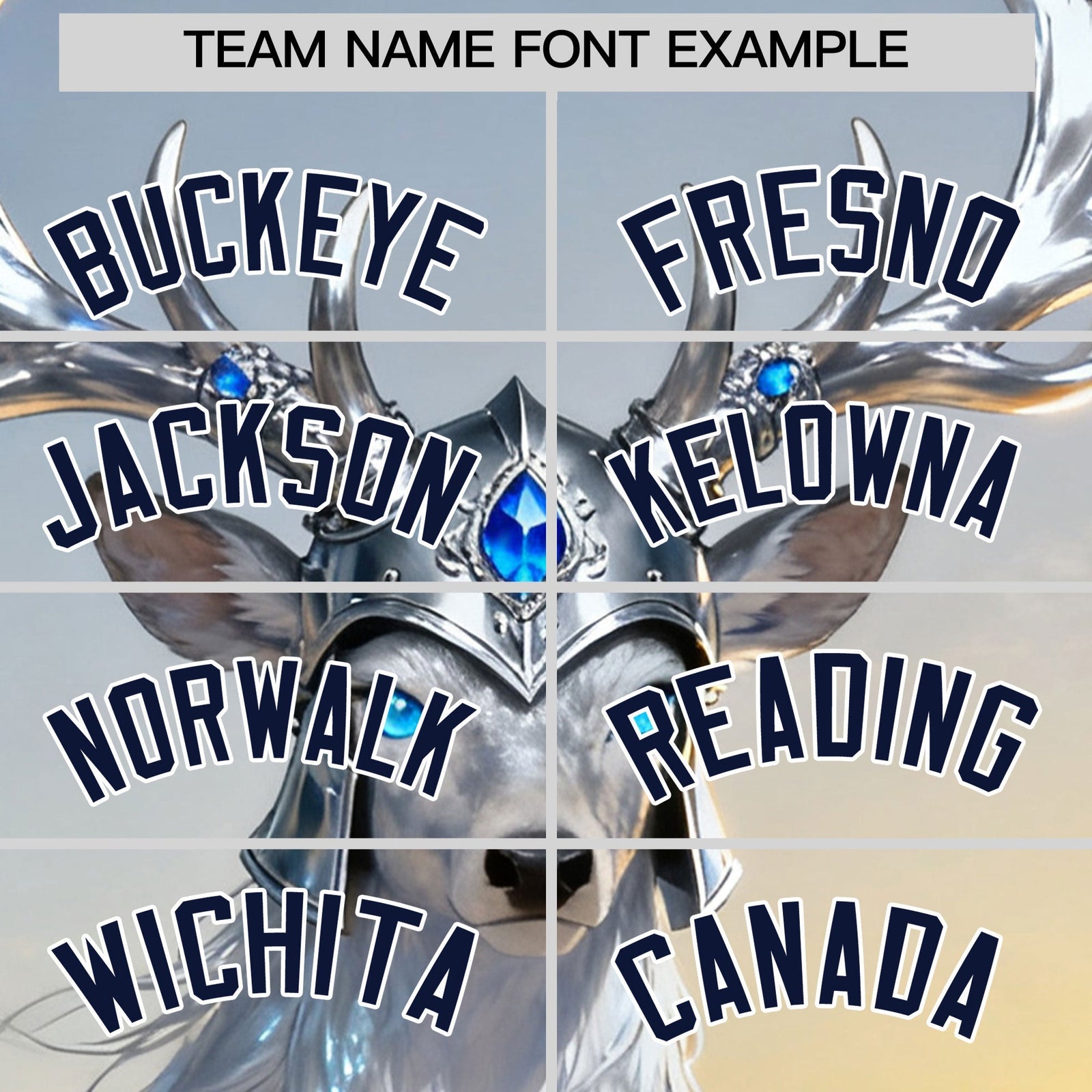Custom White Navy Deer Animal Series Personalization Graffiti Pattern Baseball Jersey| KXKSHOP