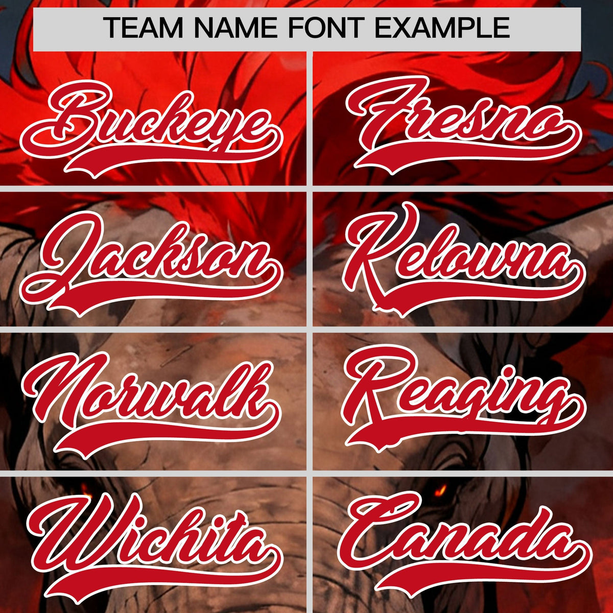 Custom Black White Red Elephant Animal Series Personalization Graffiti Pattern Baseball Jersey| KXKSHOP