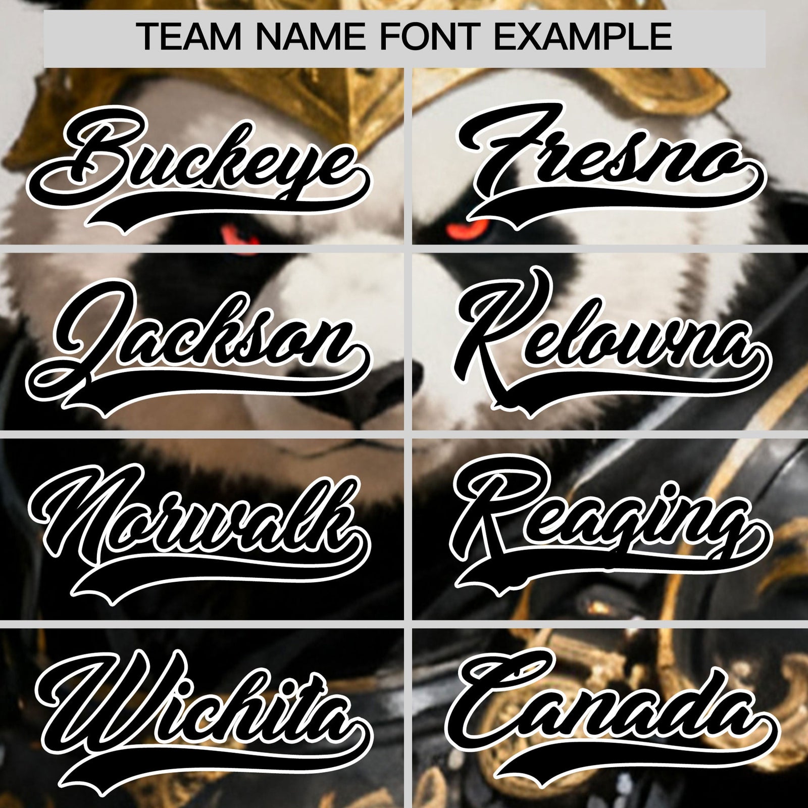 Custom White Black Panda Animal Series Personalization Graffiti Pattern Baseball Jersey| KXKSHOP