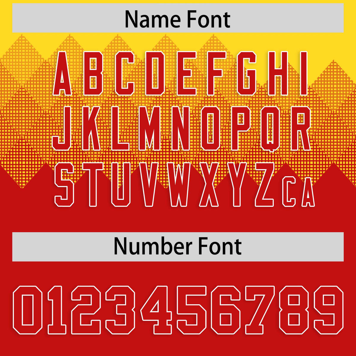 Custom Gold Red Grid Blur Pattern Authentic Baseball Jersey