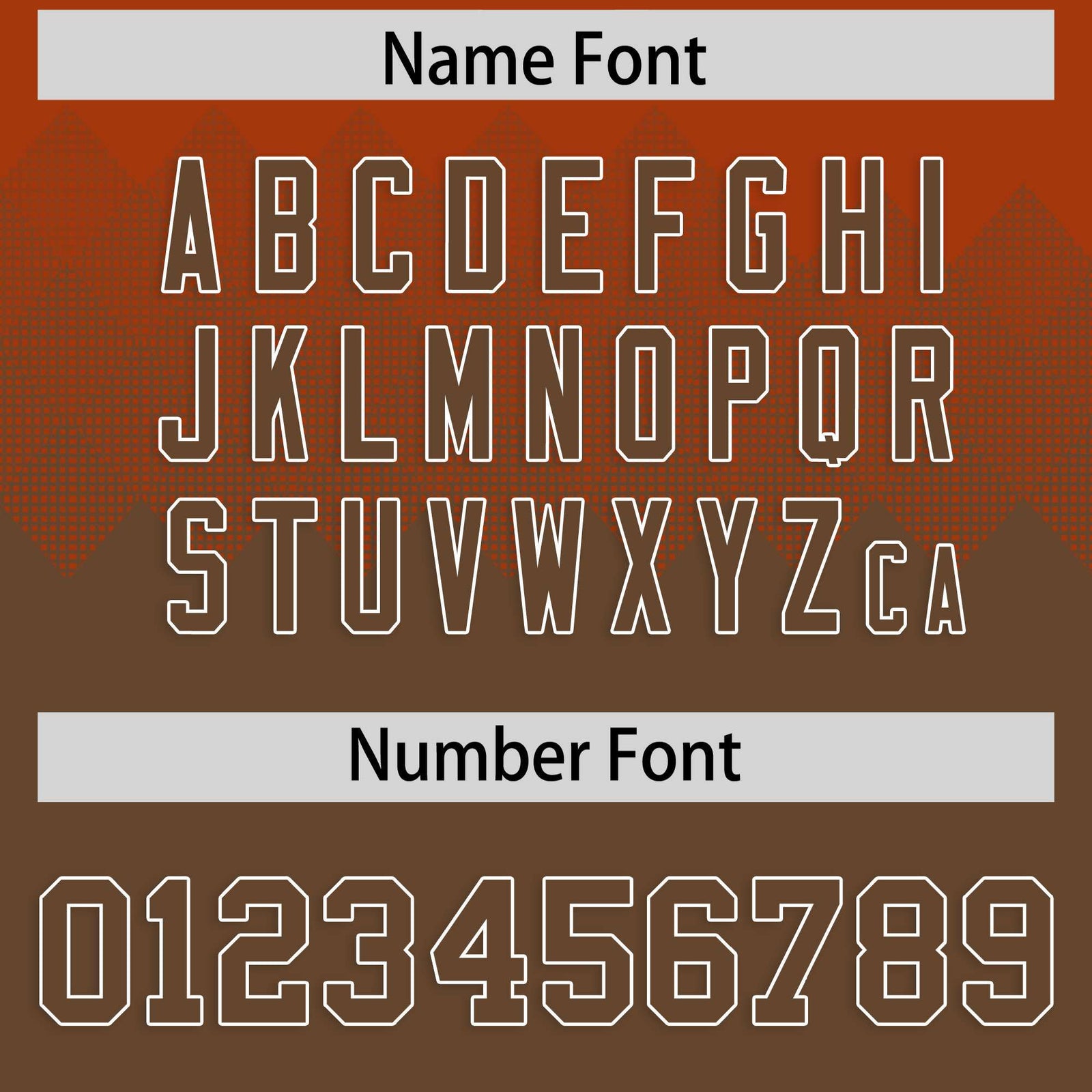 Custom Texas Orange Light Brown Grid Blur Pattern Authentic Baseball Jersey