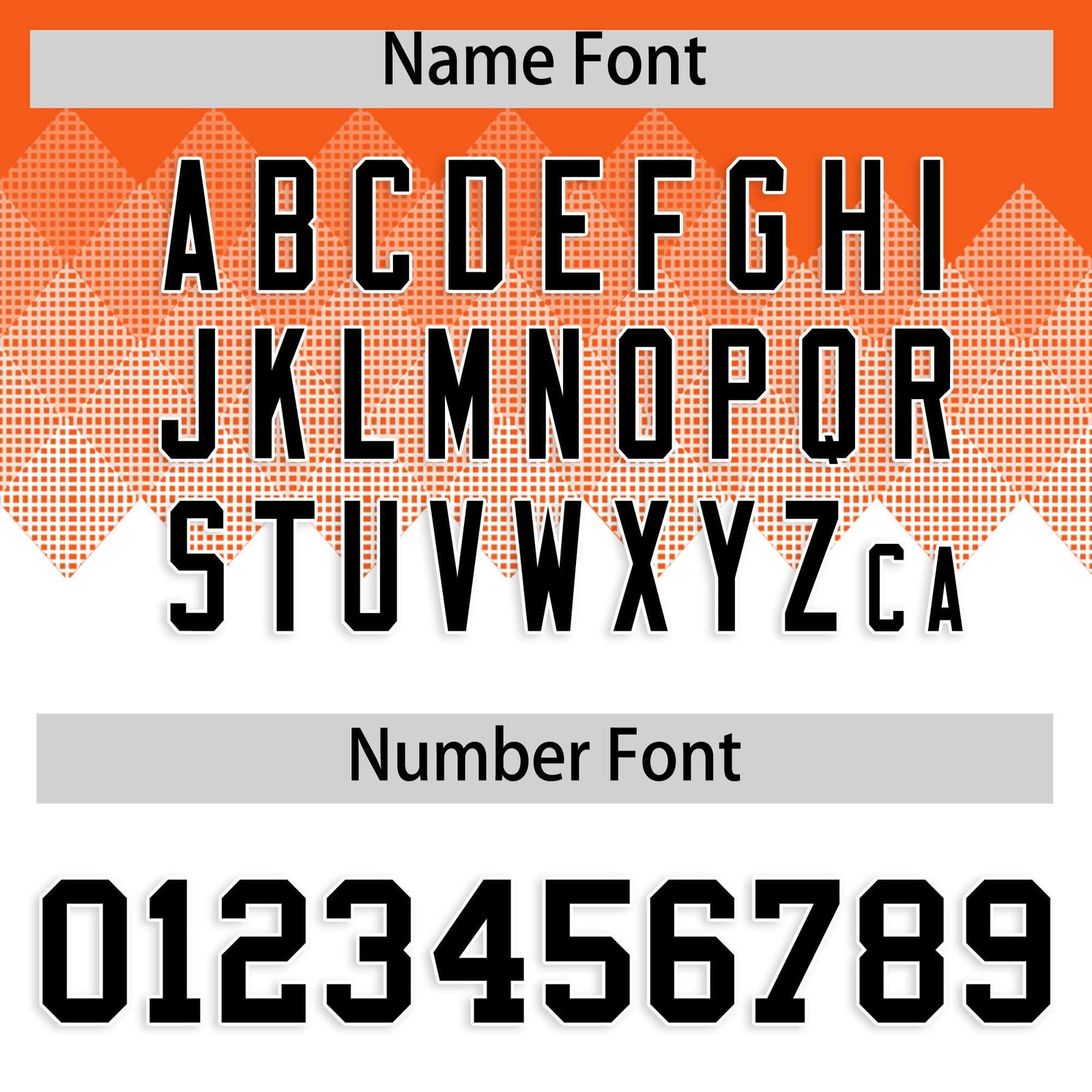 Custom Orange White Grid Blur Pattern Authentic Baseball Jersey