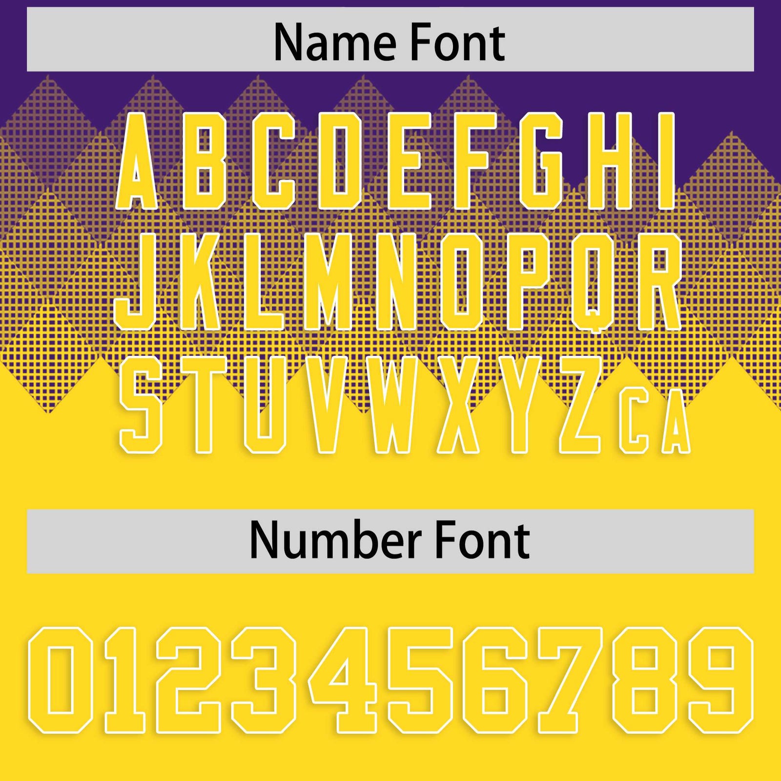Custom Purple Gold Grid Blur Pattern Authentic Baseball Jersey