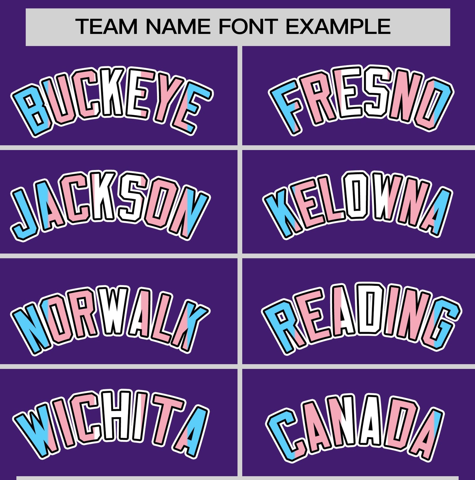 Custom Purple Powder Blue Transgender For Pride Month Classic Style Baseball Jersey| KXKSHOP