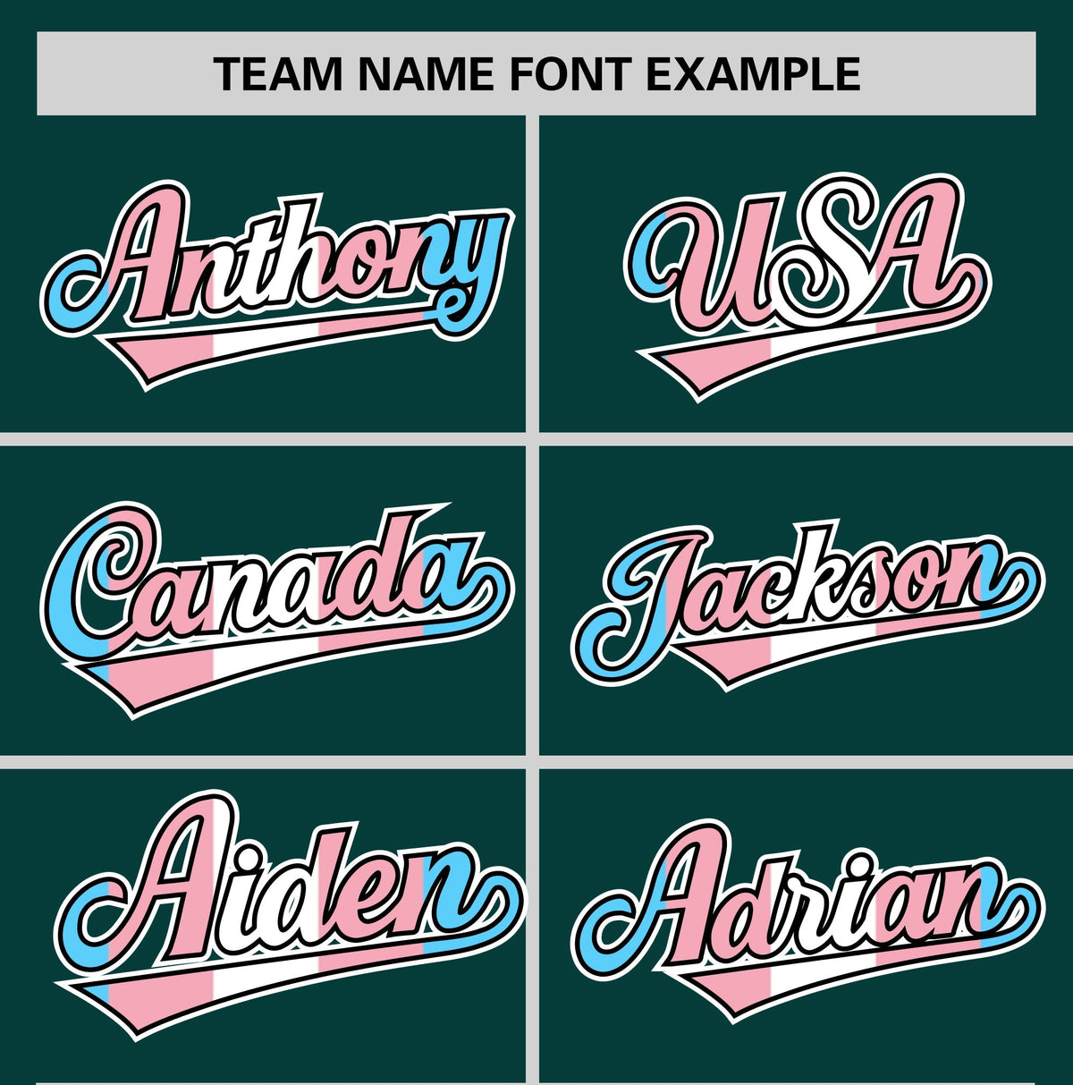 Custom Midnight Green Transgender For Pride Month Classic Style Baseball Jersey| KXKSHOP