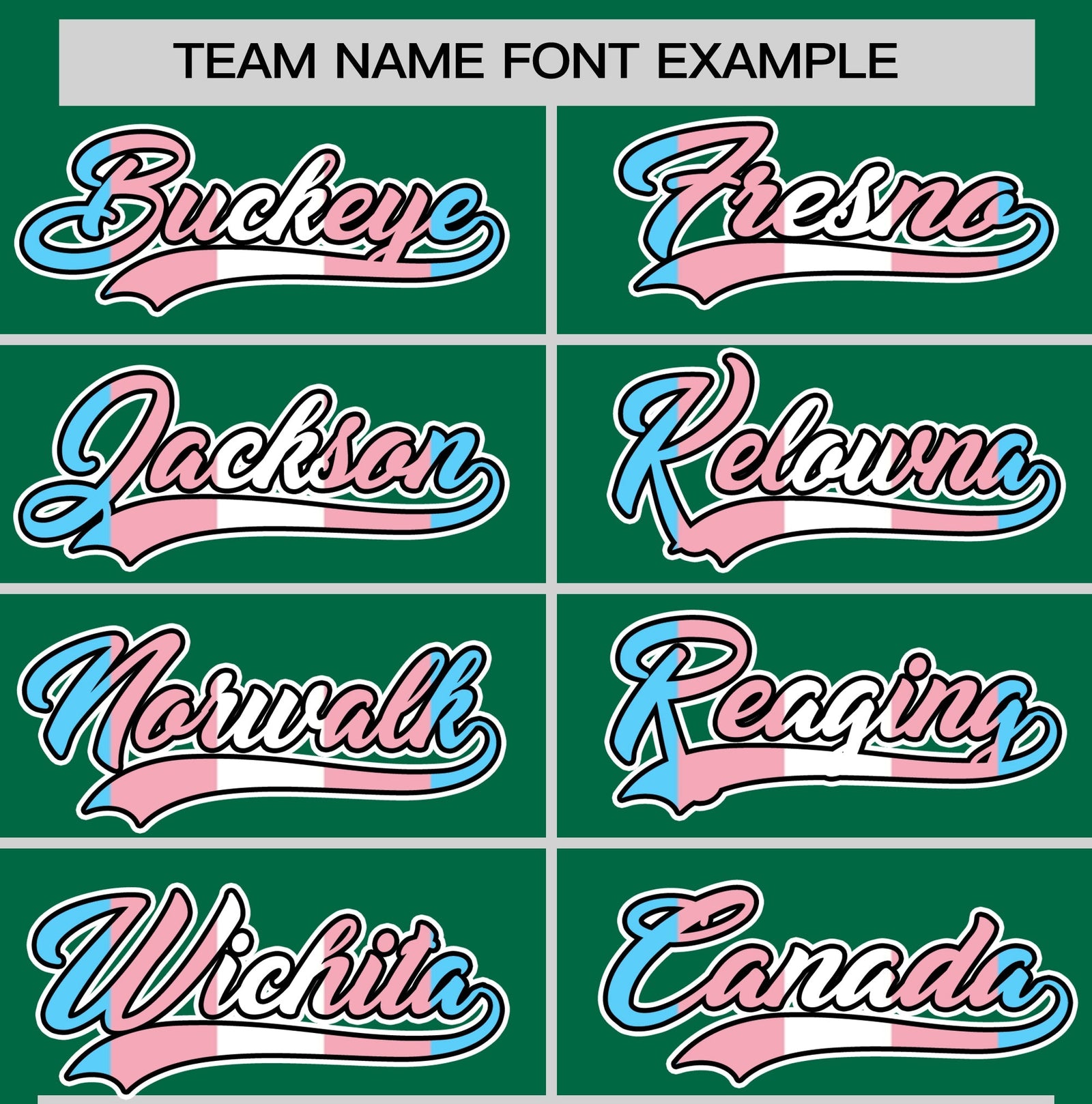 Custom Kelly Green Powder Blue Transgender For Pride Month Classic Style Baseball Jersey| KXKSHOP