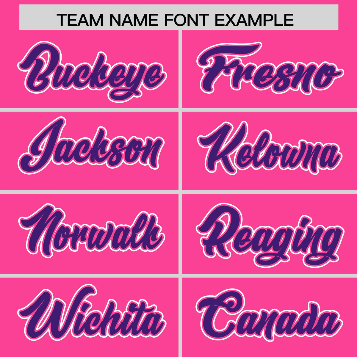 Custom Pink Purple Personalized Color Block Authentic Baseball Jersey