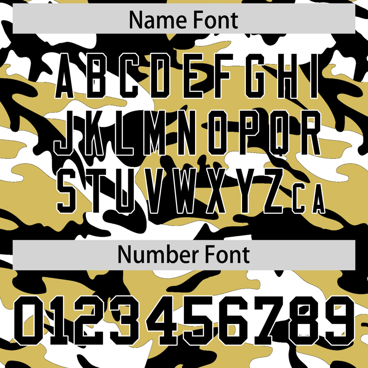 Custom Old Gold Black White Camo Gradient Fashion Baseball Jersey | Perfect for Training,Sublimation Printed &amp; Stitched,Add Name and Numbern,Perfect for Teams | KXKSHOP