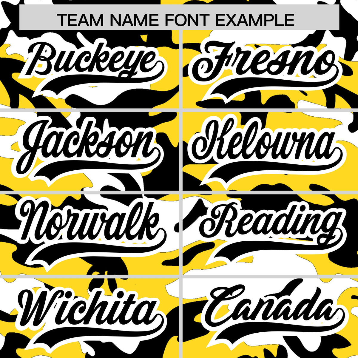 Custom Gold Black White Camo Gradient Fashion Baseball Jersey | Perfect for Training,Sublimation Printed &amp; Stitched,Add Name and Numbern,Perfect for Teams | KXKSHOP