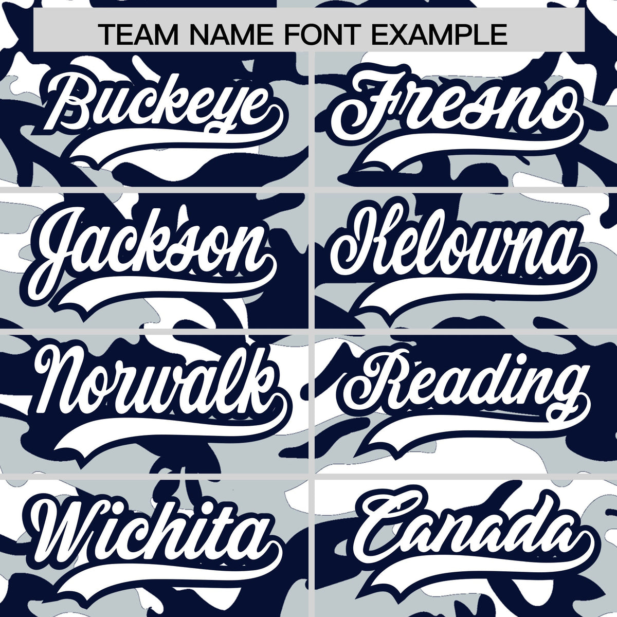 Custom Silver Navy White Camo Gradient Fashion Baseball Jersey | Perfect for Training,Sublimation Printed &amp; Stitched,Add Name and Numbern,Perfect for Teams | KXKSHOP